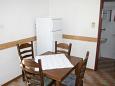 Dining room Kustići, Dining room u smještaju tipa apartment.
