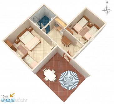 Apartment A-4114-d - Apartments Novalja (Pag) - 4114