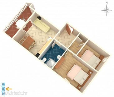 Apartment A-4116-d - Apartments Metajna (Pag) - 4116