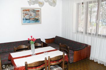 Living room Stara Novalja, Living room u smještaju tipa apartment, WIFI.