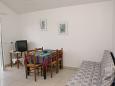 Dining room Vodice, Dining room u smještaju tipa apartment, dostupna klima, dopusteni kucni ljubimci i WIFI.