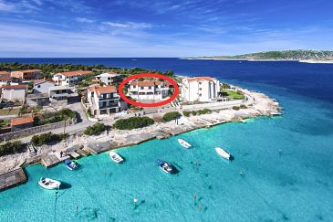 Property - Apartments 4269 Property Kanica (Rogoznica) - Accommodation 4269 - Apartments near sea with pebble beach.