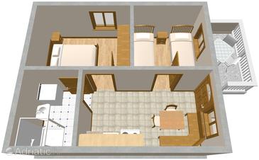 Apartment A-427-d - Apartments Vantačići (Krk) - 427