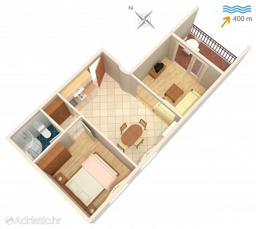 Apartment A-4296-a - Apartments Tisno (Murter) - 4296