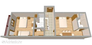 Apartment A-441-b - Apartments and Rooms Luka (Dugi otok) - 441
