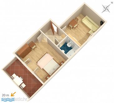 Apartment A-4525-a - Apartments Orebić (Pelješac) - 4525