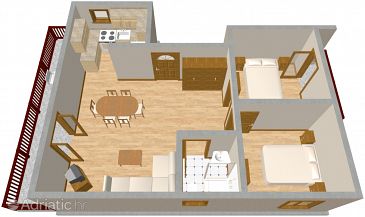 Apartment A-465-a - Apartments Srima - Vodice (Vodice) - 465