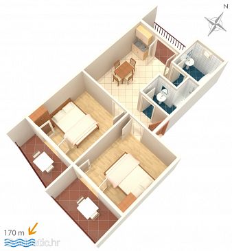 Apartment A-4651-a - Apartments Podstrana (Split) - 4651
