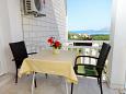 Shared terrace Cavtat, Shared terrace u smještaju tipa studio-apartment, s pogledom na more, dopusteni kucni ljubimci i WIFI.