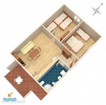 Apartment A-4859-b - Apartments Podstrana (Split) - 4859