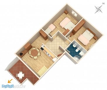 Apartment A-4859-c - Apartments Podstrana (Split) - 4859