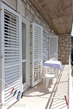 Balcony Pomena, Balcony u smještaju tipa room, s pogledom na more i WIFI.