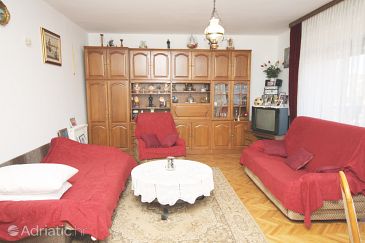 Living room Tisno, Living room u smještaju tipa apartment, dopusteni kucni ljubimci i WIFI.