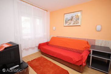Living room Rogoznica, Living room u smještaju tipa apartment.