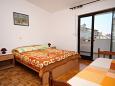 Bedroom 2 Bedroom 2 - Apartment A-527-a - Apartments Metajna (Pag) - 527