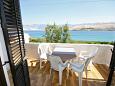 Balcony Balcony - Apartment A-530-a - Apartments Pag (Pag) - 530