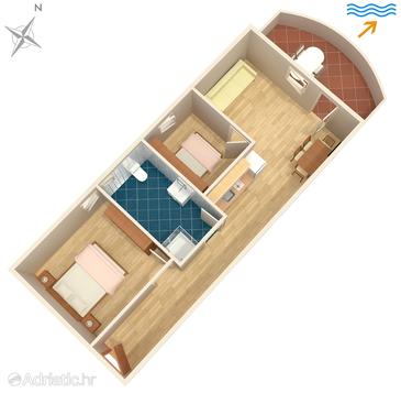 Apartment A-5449-a - Apartments Soline (Krk) - 5449