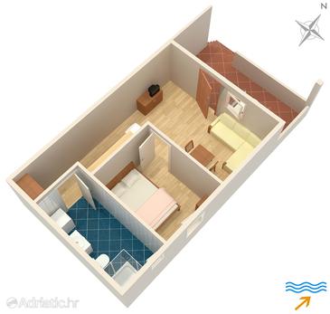 Plan Soline, Plan u smještaju tipa apartment, WIFI.