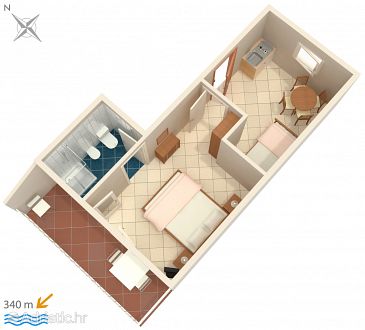 Apartment A-5578-b - Apartments Senj (Senj) - 5578