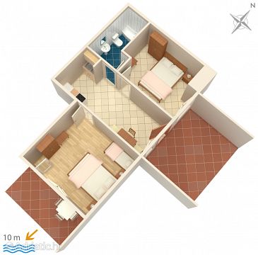 Apartment A-5688-b - Apartments Hvar (Hvar) - 5688