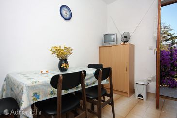 Dining room Jelsa, Dining room u smještaju tipa apartment.