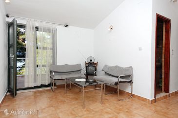 Living room Uvala Zavala, Living room u smještaju tipa apartment, dopusteni kucni ljubimci.