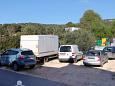 Parking lot Vinišće, Trogir, Parking lot 5978 - Apartments with pebble beach.