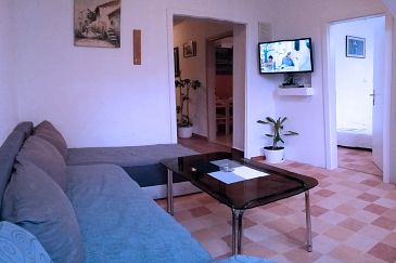 Living room Tučepi, Living room u smještaju tipa apartment, WIFI.