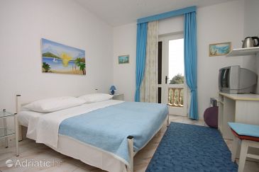 Bedroom Vodice, Bedroom u smještaju tipa room, WIFI.