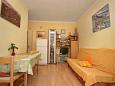 Dining room Vodice, Dining room u smještaju tipa apartment, dostupna klima.