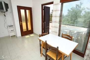 Dining room Novalja, Dining room u smještaju tipa apartment, dopusteni kucni ljubimci i WIFI.