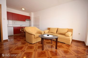 Living room Pag, Living room u smještaju tipa apartment, dostupna klima i WIFI.