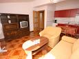 Living room Pag, Living room u smještaju tipa apartment, dostupna klima i WIFI.