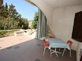 Shared terrace Mandre, Shared terrace u smještaju tipa apartment, WIFI.