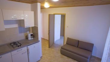 Living room Metajna, Living room u smještaju tipa apartment, dostupna klima, dopusteni kucni ljubimci i WIFI.