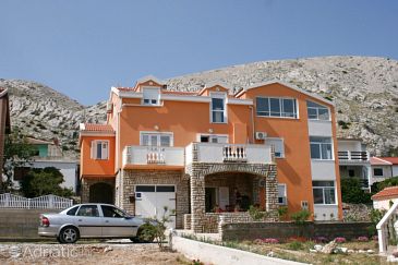 Property - Apartments 6412 Property Pag (Pag) - Accommodation 6412 - Apartments near sea with pebble beach.