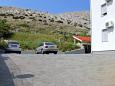 Parking lot - Apartments 6433 Parking lot Pag (Pag) - Accommodation 6433 - Apartments with pebble beach.