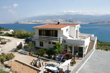 Property - Apartments 6460 Property Bošana (Pag) - Accommodation 6460 - Apartments with pebble beach.