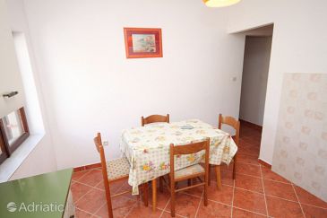 Dining room Metajna, Dining room u smještaju tipa apartment, WIFI.