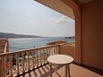 Terrace Metajna, Terrace u smještaju tipa room, s pogledom na more.