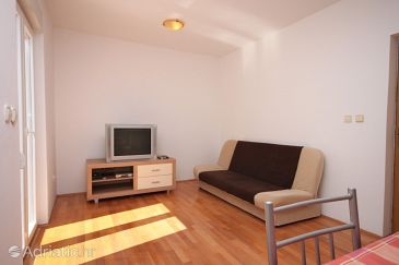 Living room Maslenica, Living room u smještaju tipa apartment.