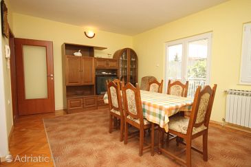 Dining room Starigrad, Dining room u smještaju tipa apartment, dostupna klima, dopusteni kucni ljubimci i WIFI.