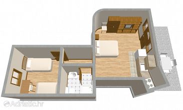 Apartment A-678-a - Apartments Kožino (Zadar) - 678