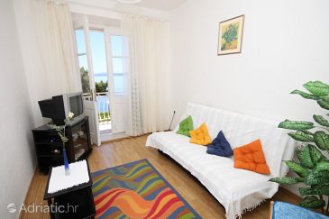 Living room Podgora, Living room u smještaju tipa apartment, dopusteni kucni ljubimci i WIFI.
