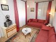 Living room Podgora, Living room u smještaju tipa apartment, dopusteni kucni ljubimci i WIFI.