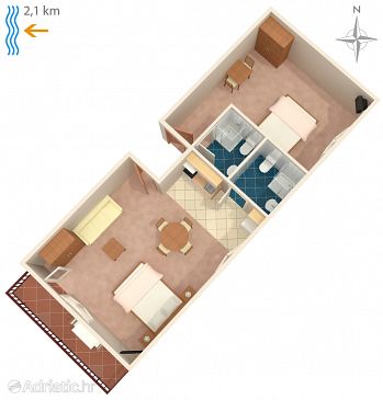 Apartment A-6949-b - Apartments Poreč (Poreč) - 6949