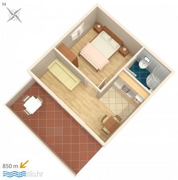 Apartment A-7098-b - Apartments Rovinj (Rovinj) - 7098