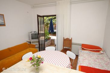 Jídelna Umag, Jídelna u smještaju tipa apartment, dopusteni kucni ljubimci.