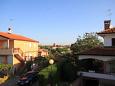 Terasa 2 - pohled Umag, Terasa 2 - pohled u smještaju tipa apartment, dopusteni kucni ljubimci i WIFI.
