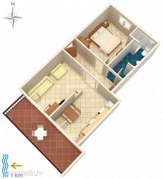 Apartment A-7152-b - Apartments Rovinj (Rovinj) - 7152